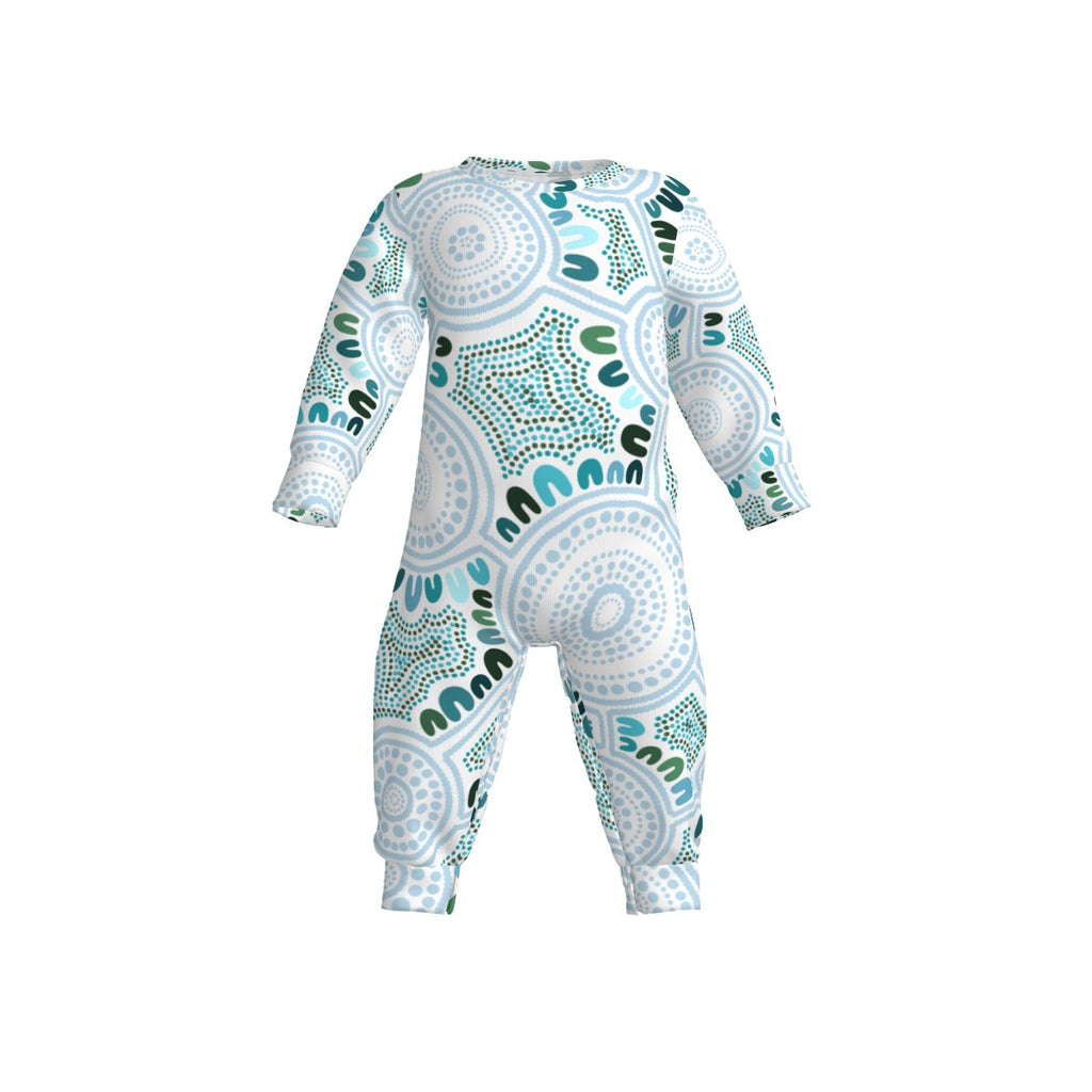 Blue Dot Baby Bodysuit