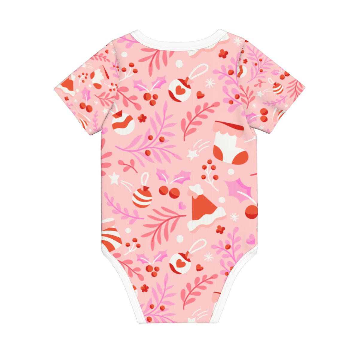 Christmas Pajamas Pink Baby
