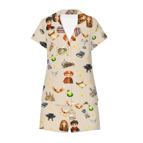 Wizard Magic Ladies PJ Set