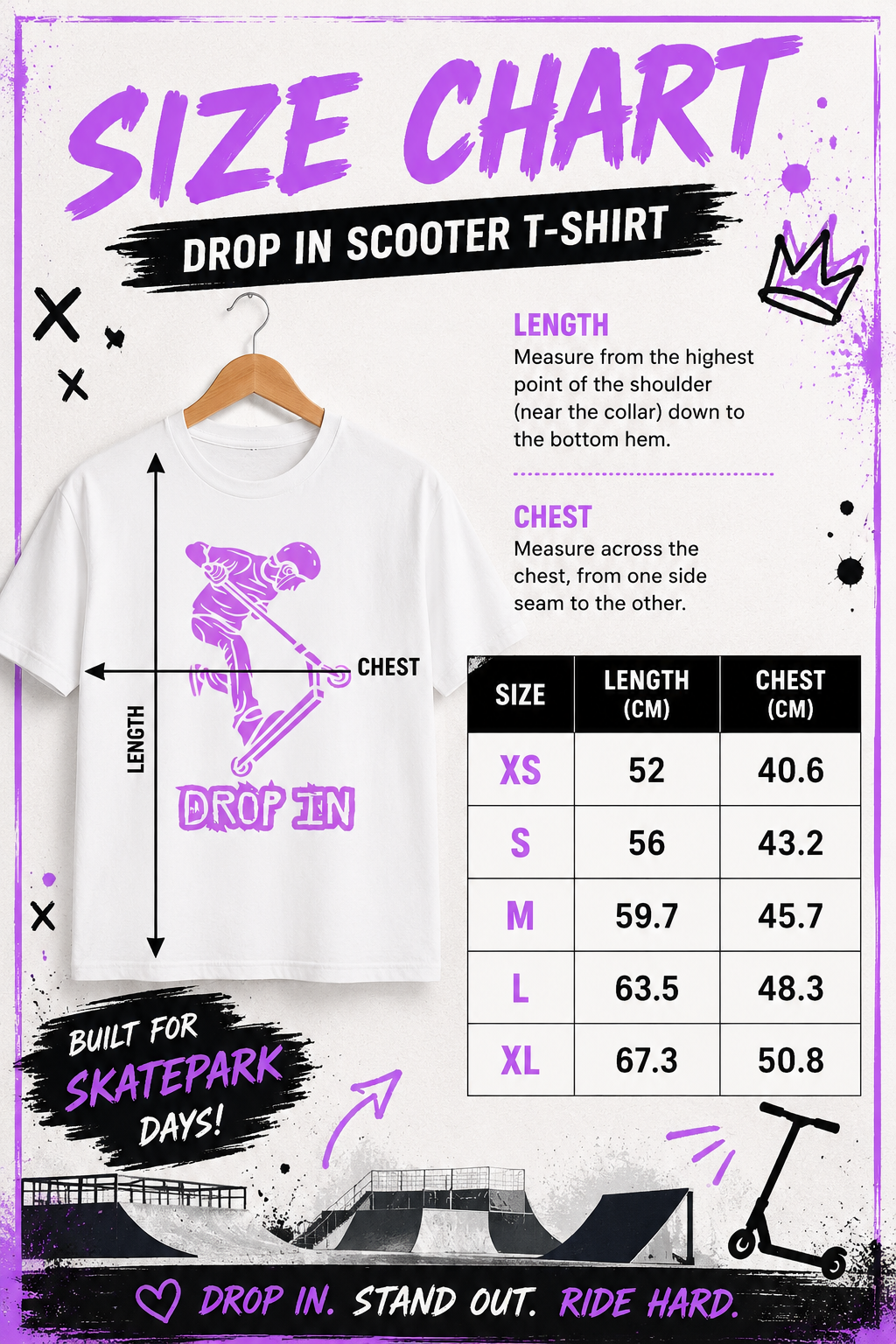 DROP IN Scooter T-Shirt