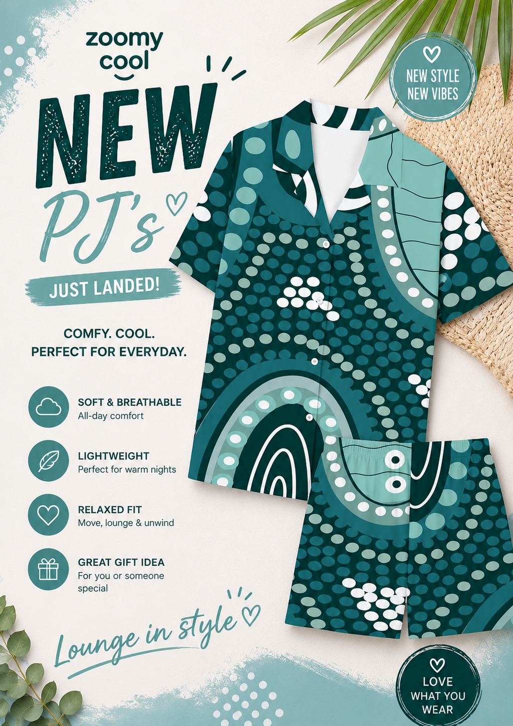 Dotted Ladies Pyjames