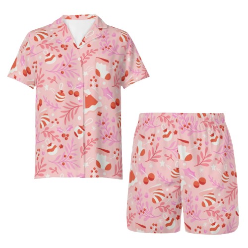 Christmas Pajamas Pink Mens