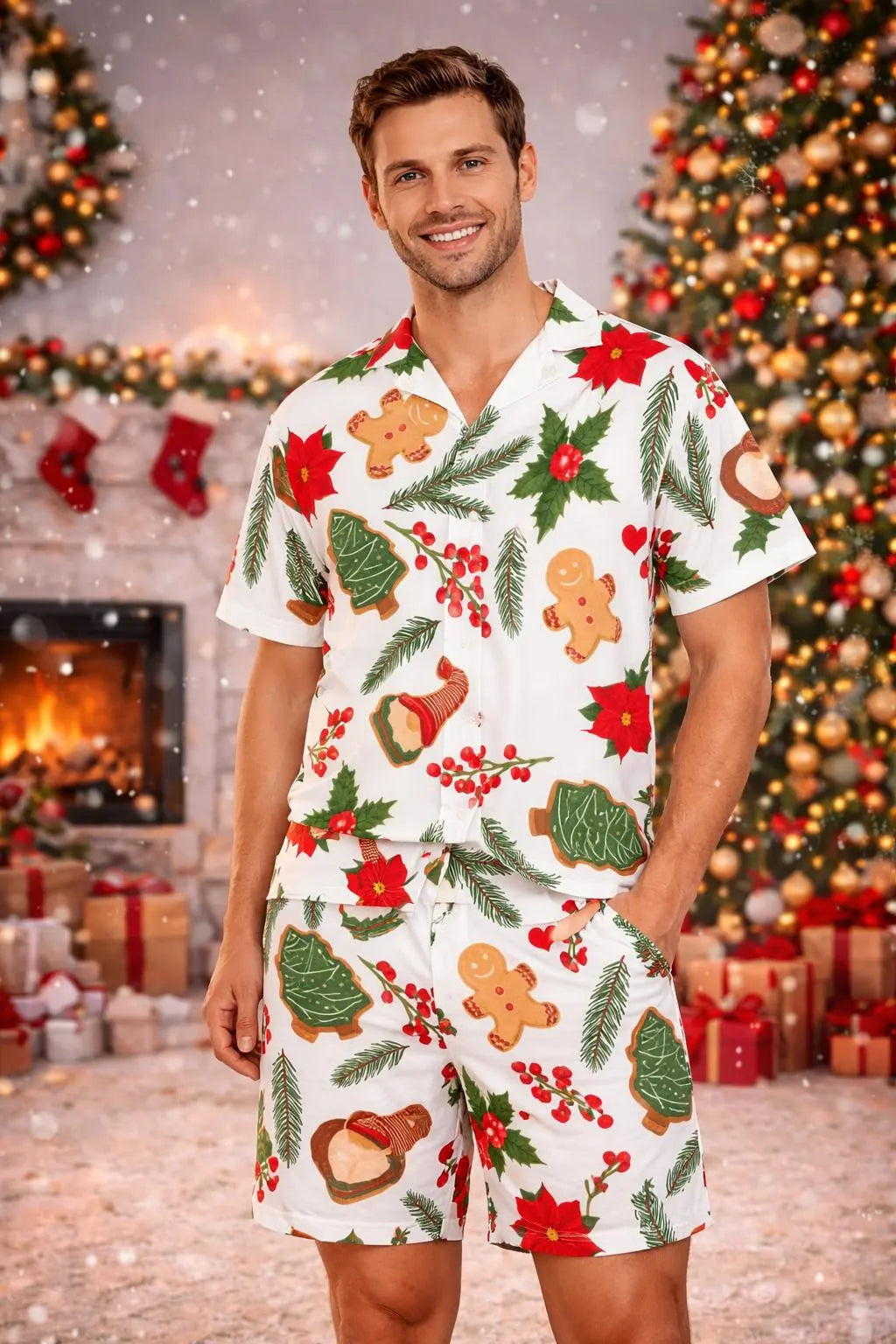 Men’s Christmas Pyjama Set